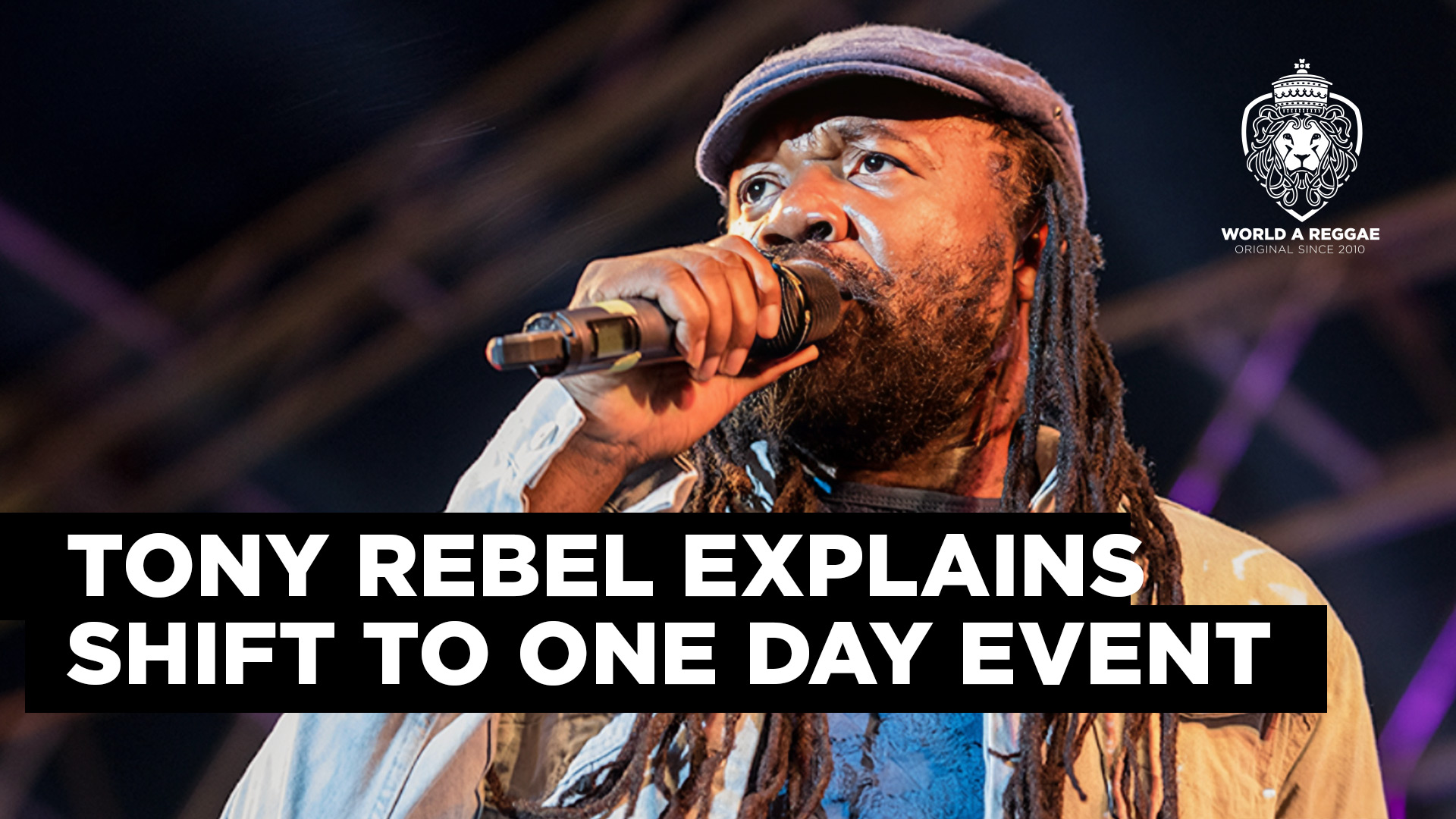 Tony Rebel explains shift to one day Rebel Salute, lists criteria for performers